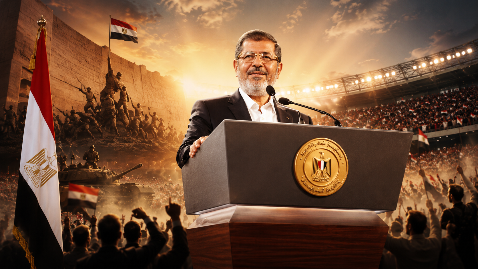خطاب الرئيس مرسي في احتفال الذكرى الـ39 لانتصارات أكتوبر