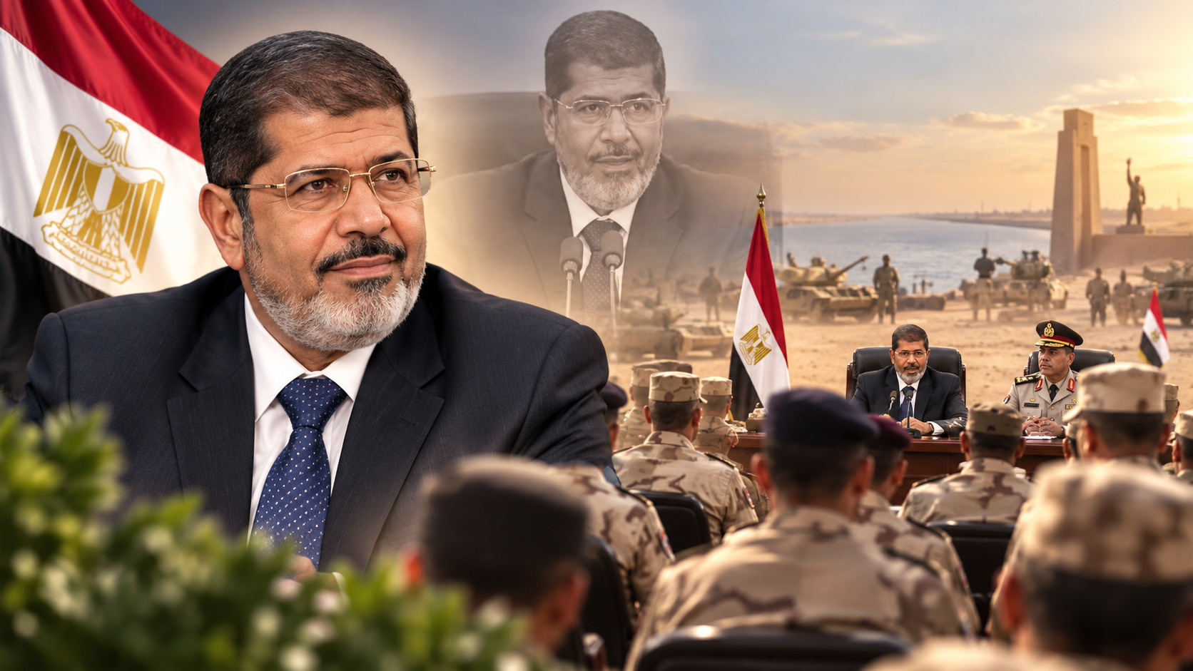كلمة الرئيس مرسي أمام قادة الجيش الثاني الميداني بالإسماعيلية