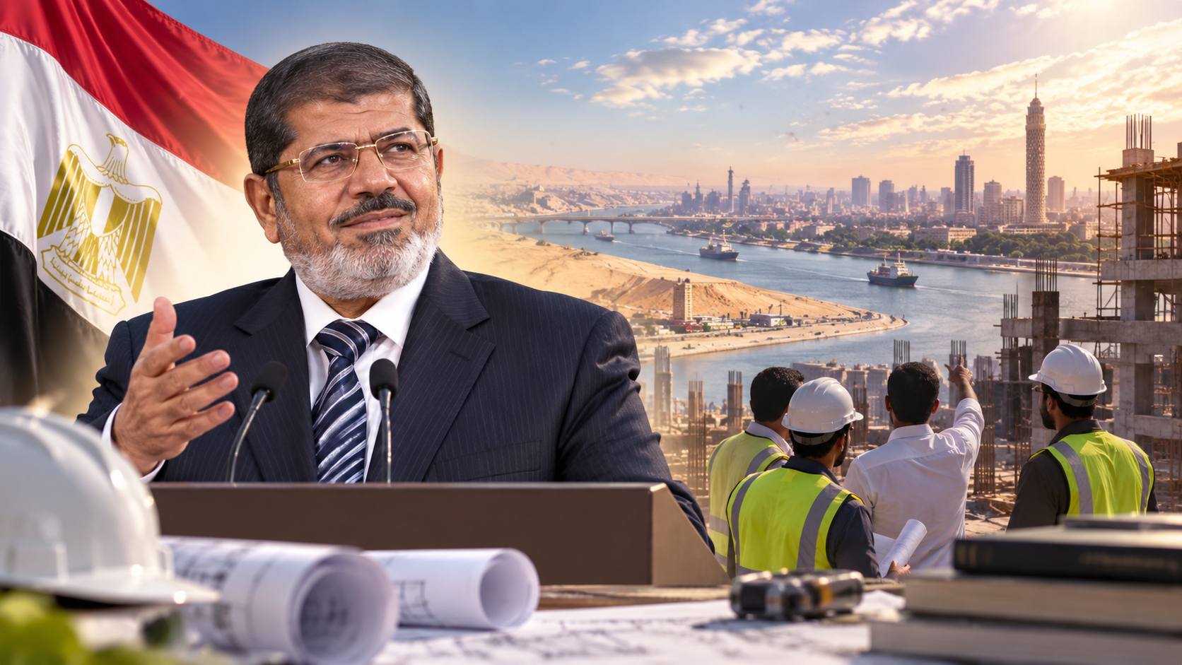 كلمة الرئيس مرسي في الاحتفال بيوم المهندس