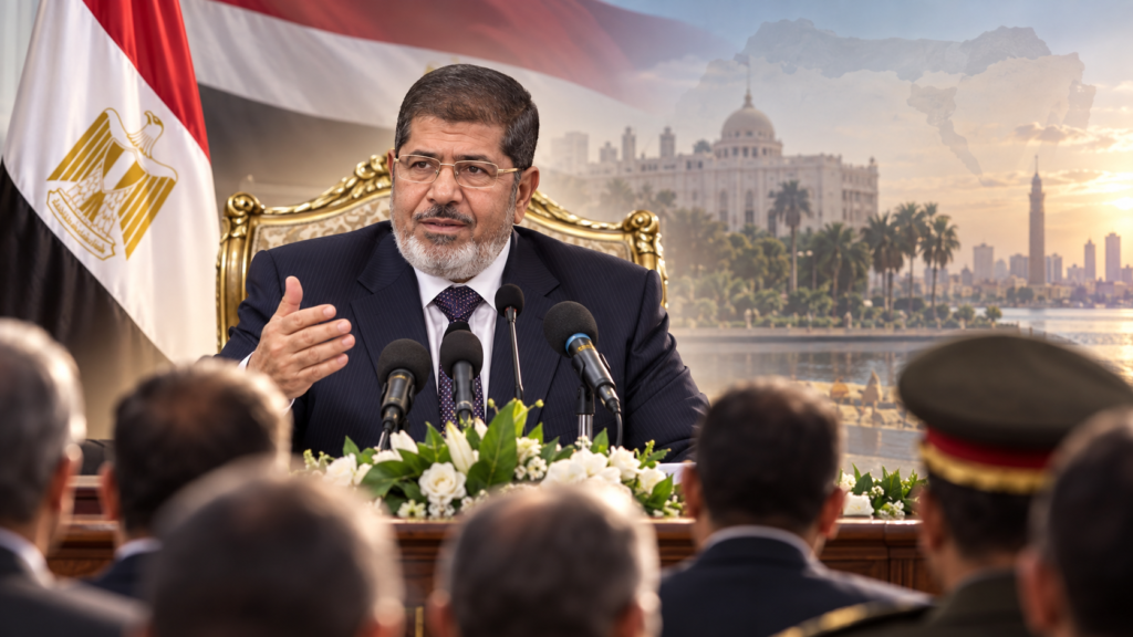 كلمة الرئيس مرسي بعد تحرير الجنود المختطفين في سيناء
