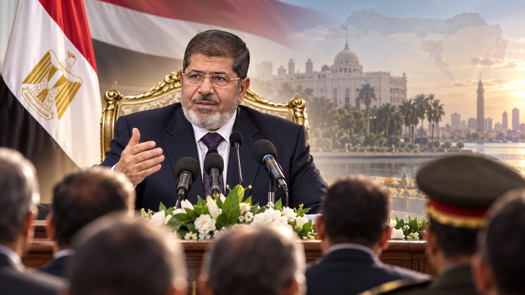 كلمة الرئيس مرسي بعد تحرير الجنود المختطفين في سيناء