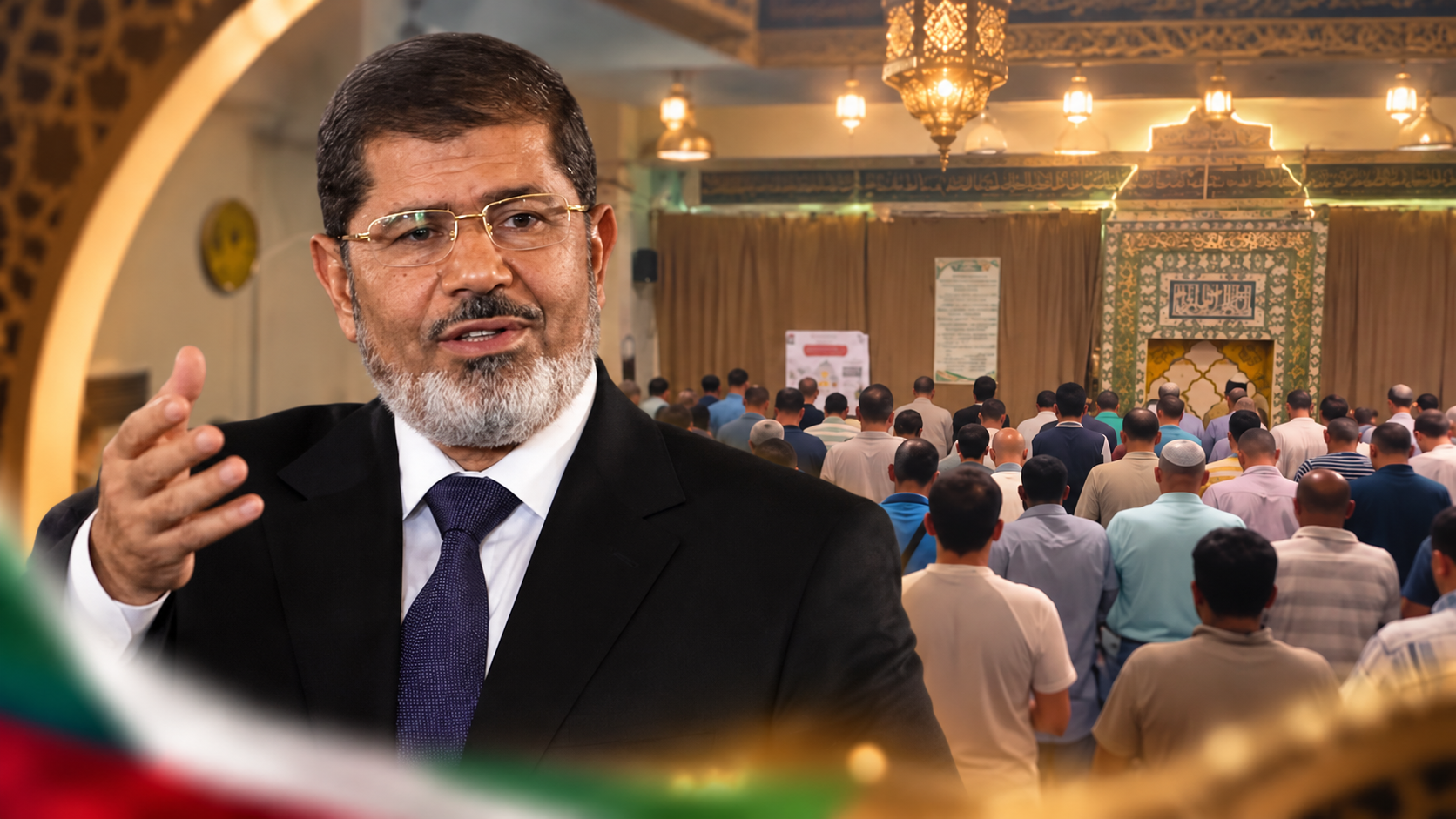 الجالية المصرية بميلانو تؤدي صلاة الغائب على الرئيس محمد مرسي