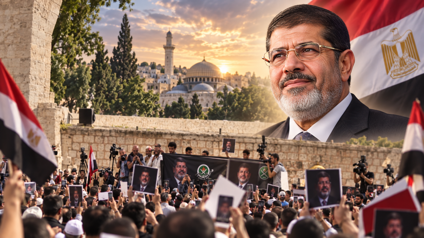 الشيخ الددو يتقدم صلاة الغائب على الرئيس مرسي بإسطنبول