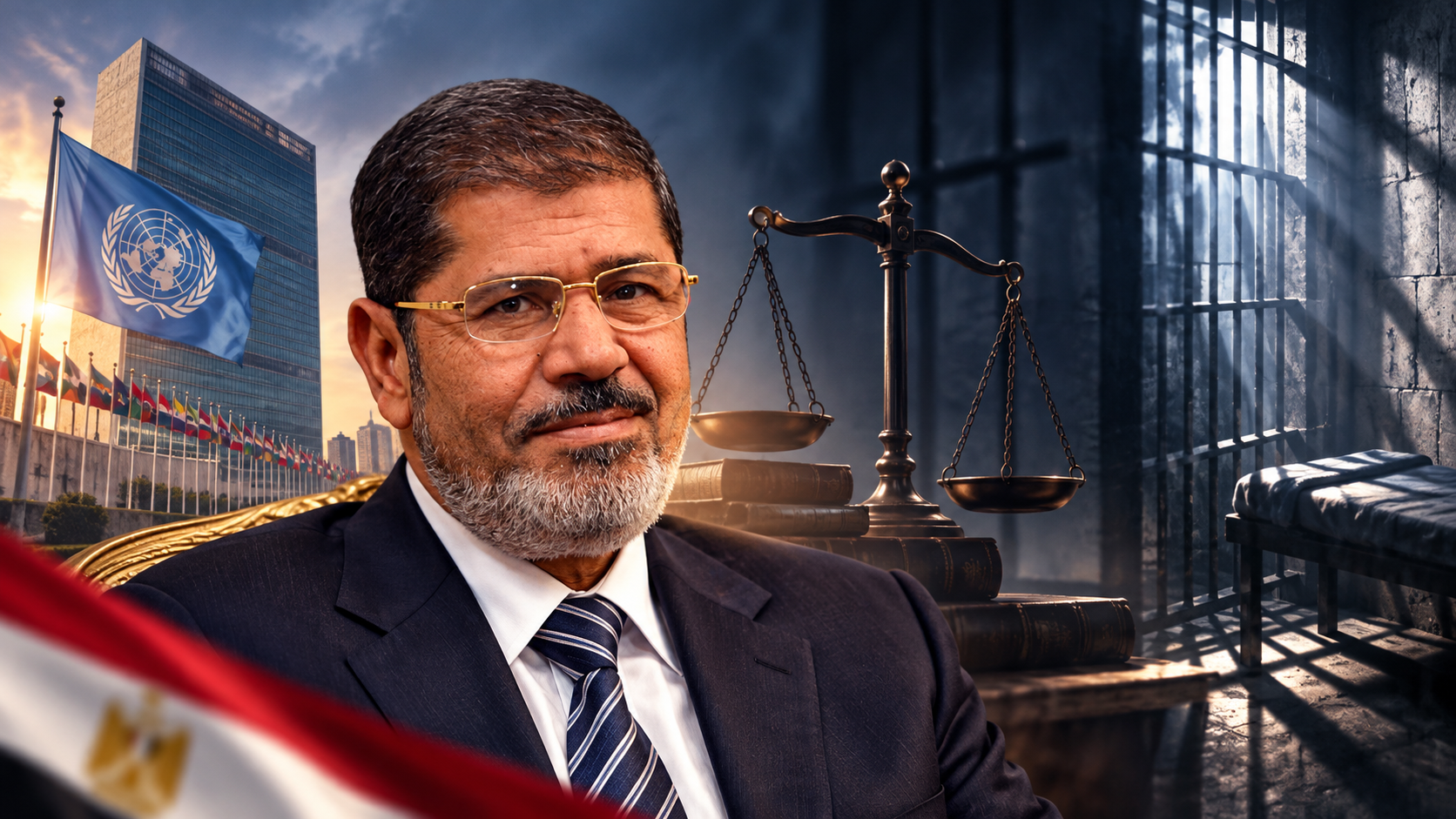 تلفزيون وطن يناقش المطالبات بتحقيق أممي في وفاة الرئيس مرسي