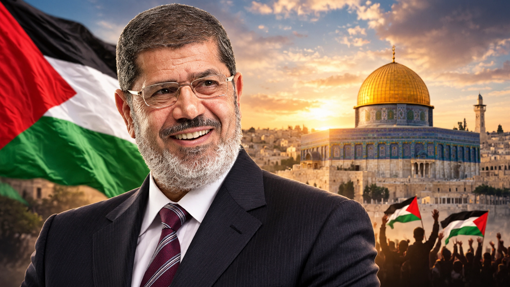 تلفزيون وطن يستعيد مواقف الرئيس مرسي في نصرة فلسطين