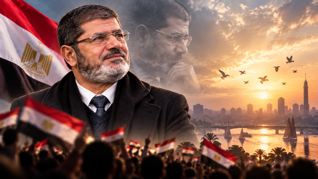زعيم الأحرار.. وسط البلد يستعيد سيرة الرئيس محمد مرسي بعد رحيله